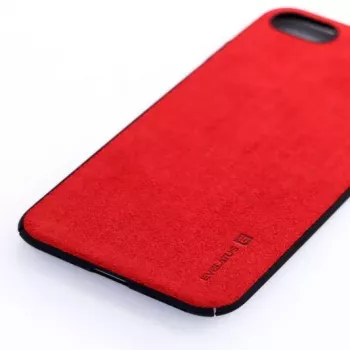 Evelatus Apple iPhone 7/8 Kuton Rood Liquid Siliconen Achterkant Hoesje