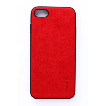 Evelatus Apple iPhone 7/8 Kuton Rood Liquid Siliconen Achterkant Hoesje