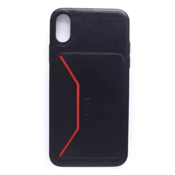 Evelatus Apple iPhone X Nobel Zwart Achterkant Hoesje