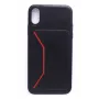 Evelatus Apple iPhone X Nobel Zwart Achterkant Hoesje