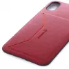 Evelatus Apple iPhone X Nobel Rood Liquid Siliconen Achterkant Hoesje