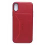 Evelatus Apple iPhone X Nobel Rood Liquid Siliconen Achterkant Hoesje