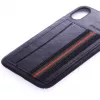 Evelatus Apple iPhone X Cubit Plastic Zwart Achterkant Hoesje