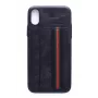 Evelatus Apple iPhone X Cubit Plastic Zwart Achterkant Hoesje