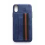 Evelatus Apple iPhone X Cubit Plastic Blauw Achterkant Hoesje
