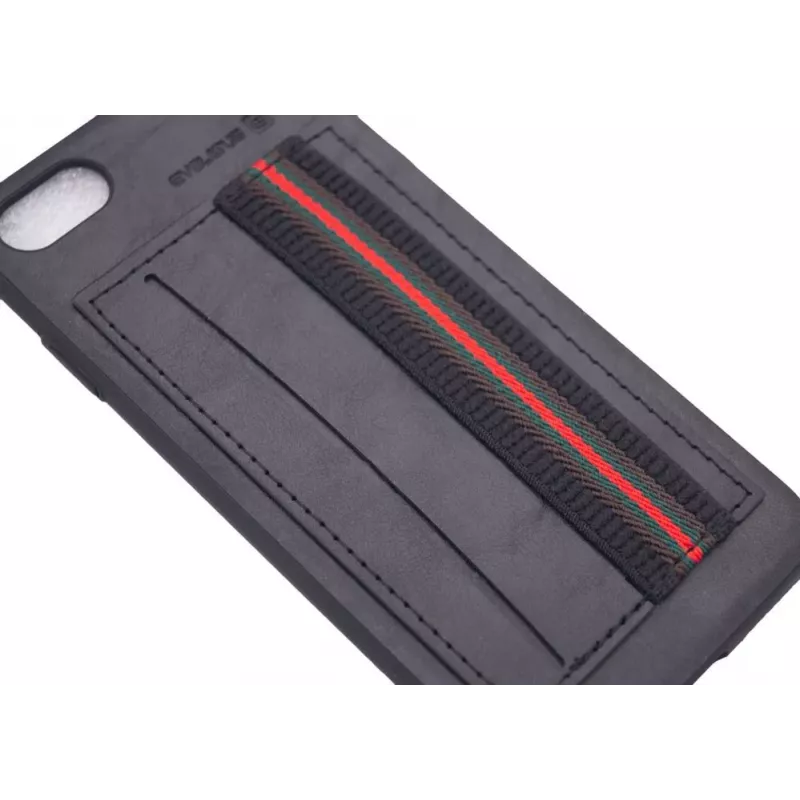 Evelatus Apple iPhone 7/8 Cubit Plastic zwarte beschermhoes