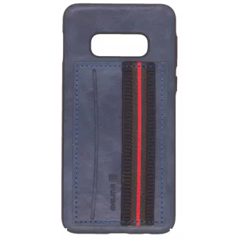 Evelatus Samsung Galaxy S10e Cubit Plastic blauwe beschermhoes
