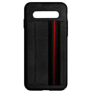 Evelatus Samsung S10 Cubit Plastic zwarte achtercover