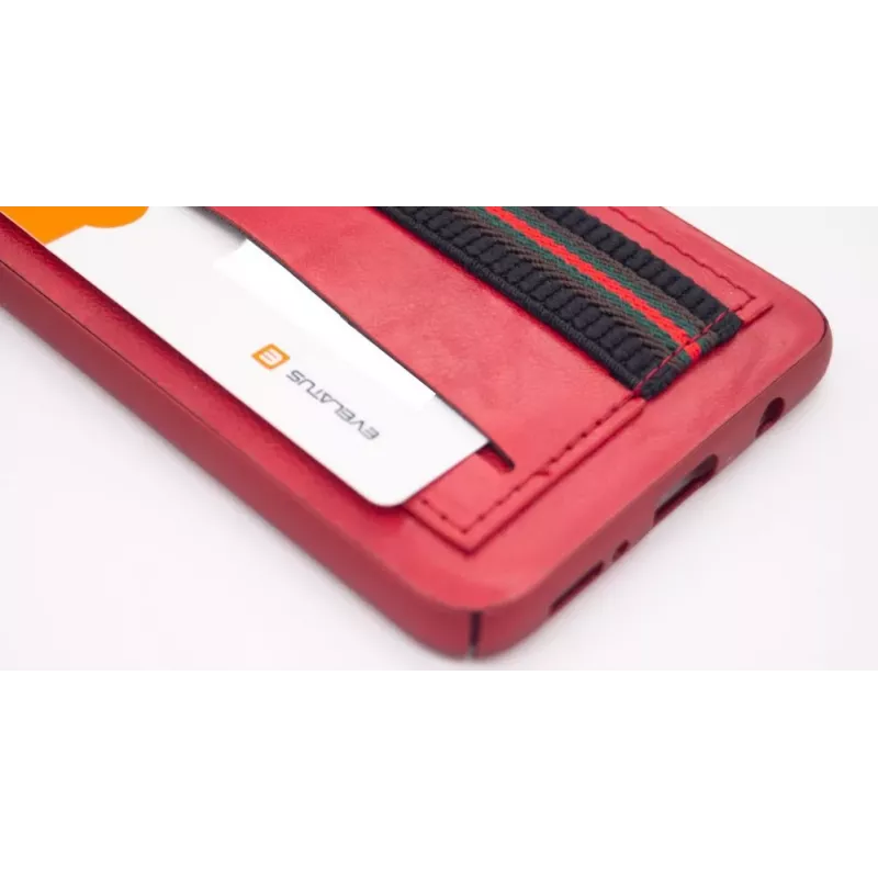 Evelatus Samsung Galaxy A50 Cubit Plastic rode beschermhoes