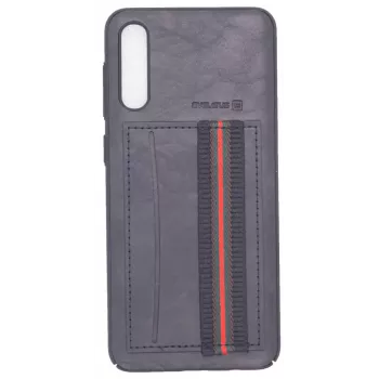 Evelatus Samsung Galaxy A50 Cubit Plastic zwarte achtercover