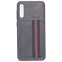 Evelatus Samsung Galaxy A50 Cubit Plastic zwarte achtercover