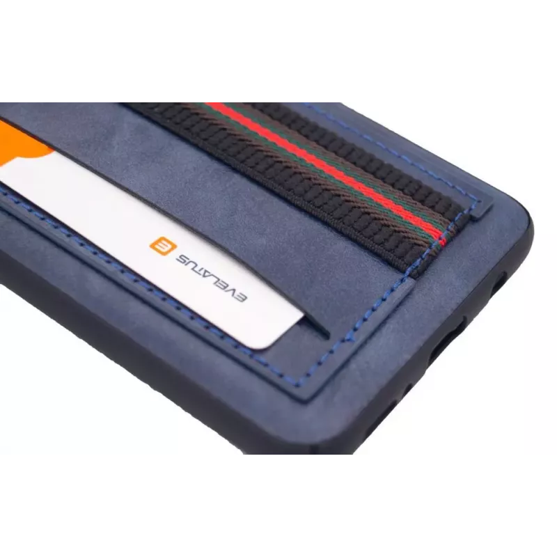 Evelatus Samsung Galaxy A50 Cubit Plastic blauwe telefoonhoes