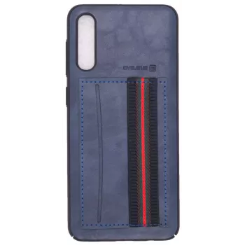 Evelatus Samsung Galaxy A50 Cubit Plastic blauwe telefoonhoes