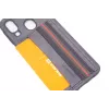Evelatus Samsung A40 Cubit Plastic zwarte beschermhoes