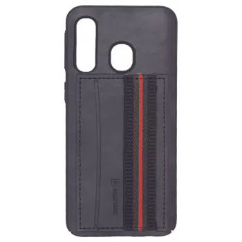 Evelatus Huawei P30 Lite Cubit zwarte achtercover