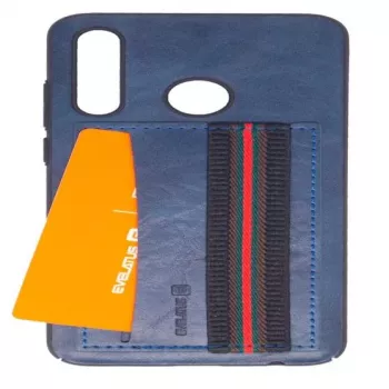 Evelatus Huawei P30 Lite Cubit Plastic blauwe achtercover