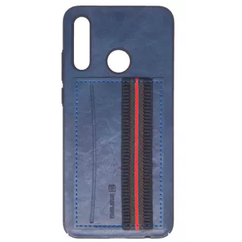 Evelatus Huawei P30 Lite Cubit Plastic blauwe achtercover