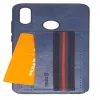 EVELATUS Huawei P Smart 2019 Cubit Plastic blauwe beschermhoes