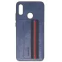 EVELATUS Huawei P Smart 2019 Cubit Plastic blauwe beschermhoes