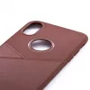 Evelatus Apple iPhone X Phanton Brown hoesje
