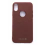 Evelatus Apple iPhone X Phanton Brown hoesje