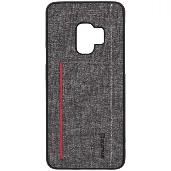EVELATUS Samsung Galaxy S9 achtercover silicone hoes grijs