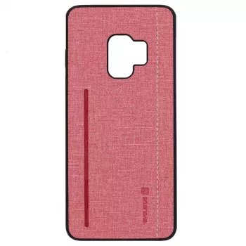 Evelatus Samsung Galaxy S9 silicone achtercover roze