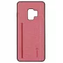 Evelatus Samsung Galaxy S9 silicone achtercover roze