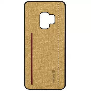 Evelatus silicone hoes voor Samsung Galaxy S9 - geel