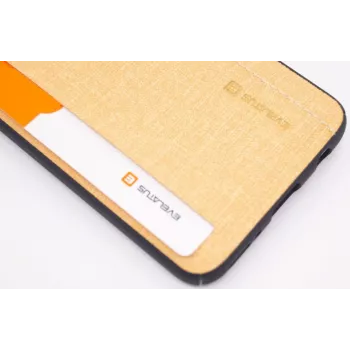 Evelatus Silicone hoes voor Samsung Galaxy A40 - geel