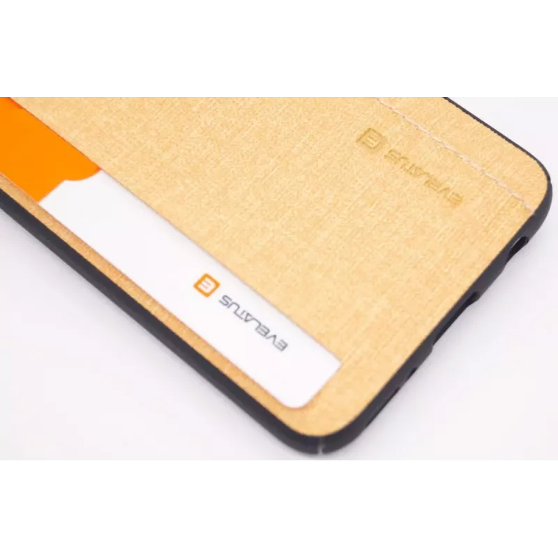 Evelatus Silicone hoes voor Samsung Galaxy A40 - geel