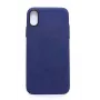 Evelatus Apple iPhone X Velvet Blauwe Back Cover