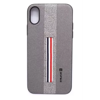 Evelatus Apple iPhone X Dazzel Grijze Back Cover