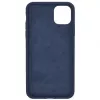 Evelatus Apple iPhone 11 Pro Premium Soft Touch Silicone Case donkerblauw