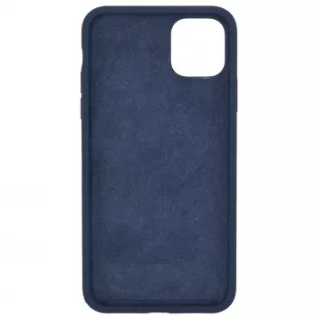 Evelatus Apple iPhone 11 Pro Premium Soft Touch Silicone Case donkerblauw