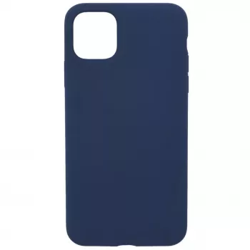 Evelatus Apple iPhone 11 Pro Premium Soft Touch Silicone Case donkerblauw