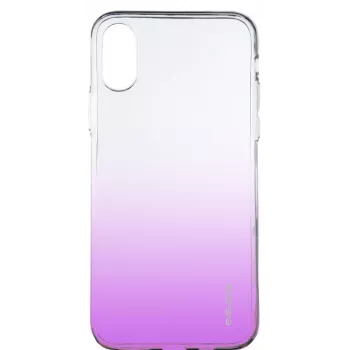 Evelatus Apple iPhone Xs Max Gradient TPU Case paars