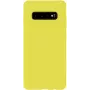 Evelatus Samsung Galaxy S10 Nano Silicone Case Soft Touch TPU geel