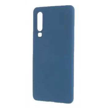 Evelatus Huawei P30 Soft Silicone Case donkerblauw