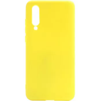 Evelatus Huawei P30 Nano Silicone Case Soft Touch TPU geel