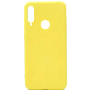 Evelatus Huawei P30 Lite Nano Silicone Case Soft Touch TPU geel