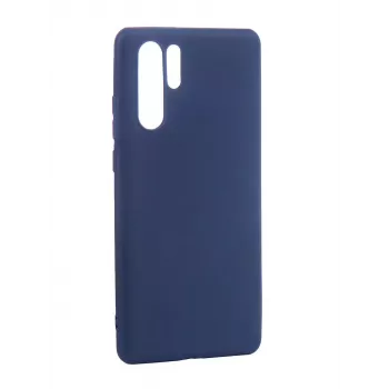 Evelatus Huawei P30 Pro Nano Silicone Case Soft Touch TPU donkerblauw