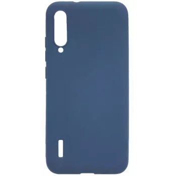 Evelatus Xiaomi Mi A3 Soft Silicone hoesje donkerblauw