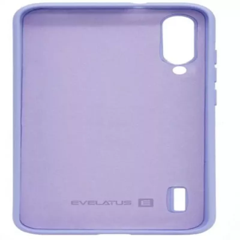 Evelatus Xiaomi Mi A3 Soft Silicone hoesje achtercover blauw