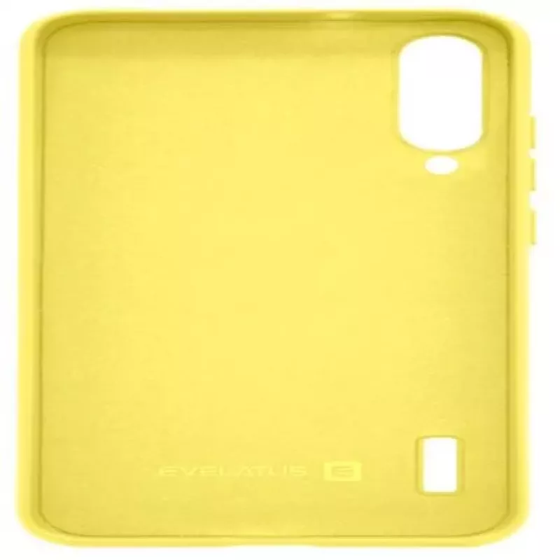 Evelatus Xiaomi Mi A3 Soft Silicone hoesje geel