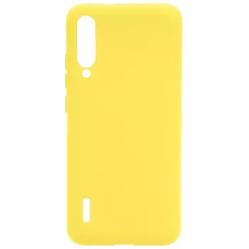 Evelatus Xiaomi Mi A3 Soft Silicone hoesje geel