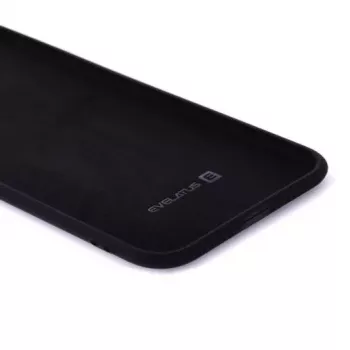 Evelatus Apple iPhone 7/8 Nano Silicone hoesje Soft Touch TPU zwart