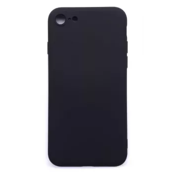 Evelatus Apple iPhone 7/8 Nano Silicone hoesje Soft Touch TPU zwart
