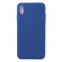Evelatus Apple iPhone X/Xs Nano Silicone hoesje Soft Touch TPU donkerblauw
