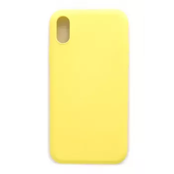 Evelatus Apple iPhone X/Xs Nano Silicone hoesje Soft Touch TPU geel